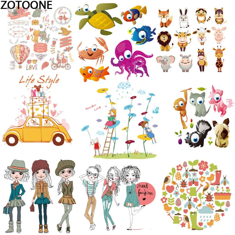 Cartoon cute little animal ironing stickers iron on patches for clothes diy patch Fashion girl print iron on transfer paper D
Cartoon cute little animal ironing stickers iron on patches for clothes diy patch Fashion girl print iron on transfer paper D