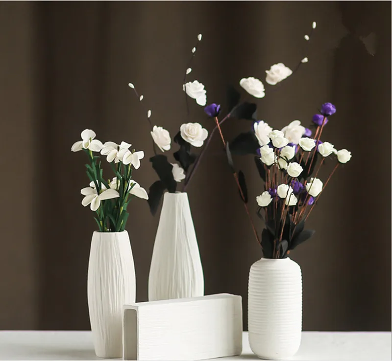 4pcs per pack European Fashion White Ceramic Flower Vase for Homes,Decorative Vases,Home Wedding Decoration Vaso,Hot Sale
4pcs per pack European Fashion White Ceramic Flower Vase for Homes,Decorative Vases,Home Wedding Decoration Vaso,Hot Sale