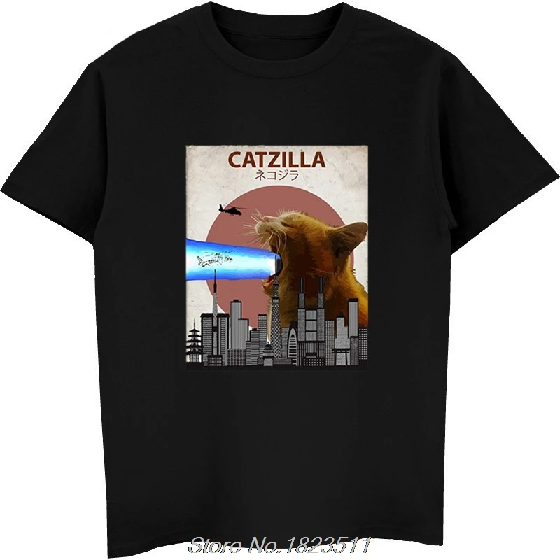 Hot Sale Fashion Catzilla Funny Cat T-Shirt | Cute Japanese Cat Lovers Gift Tshirt Men Funny Tees Tops Harajuku Streetwear
Hot Sale Fashion Catzilla Funny Cat T-Shirt | Cute Japanese Cat Lovers Gift Tshirt Men Funny Tees Tops Harajuku Streetwear