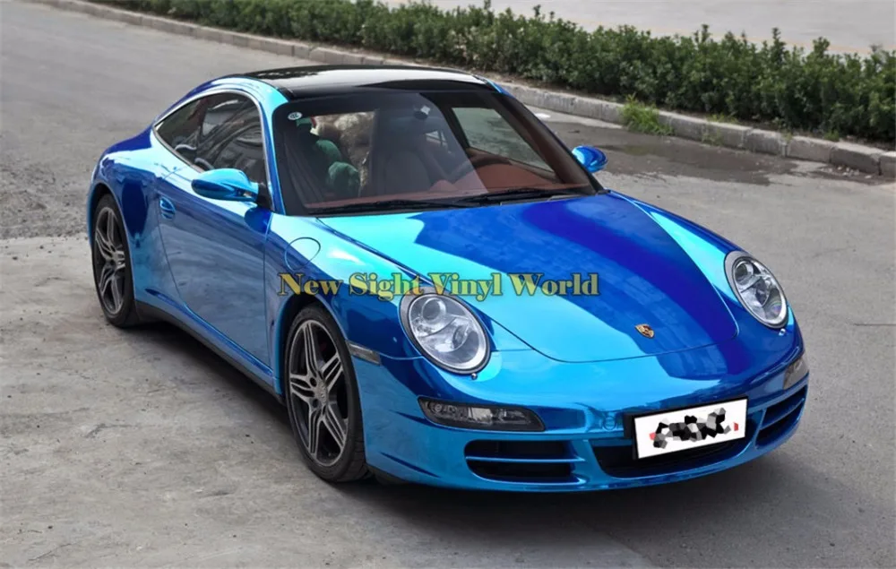 High Quality Flexible Chrome Blue Vinyl Car Body Film For Car Wrapping Film Bubble Free
High Quality Flexible Chrome Blue Vinyl Car Body Film For Car Wrapping Film Bubble Free