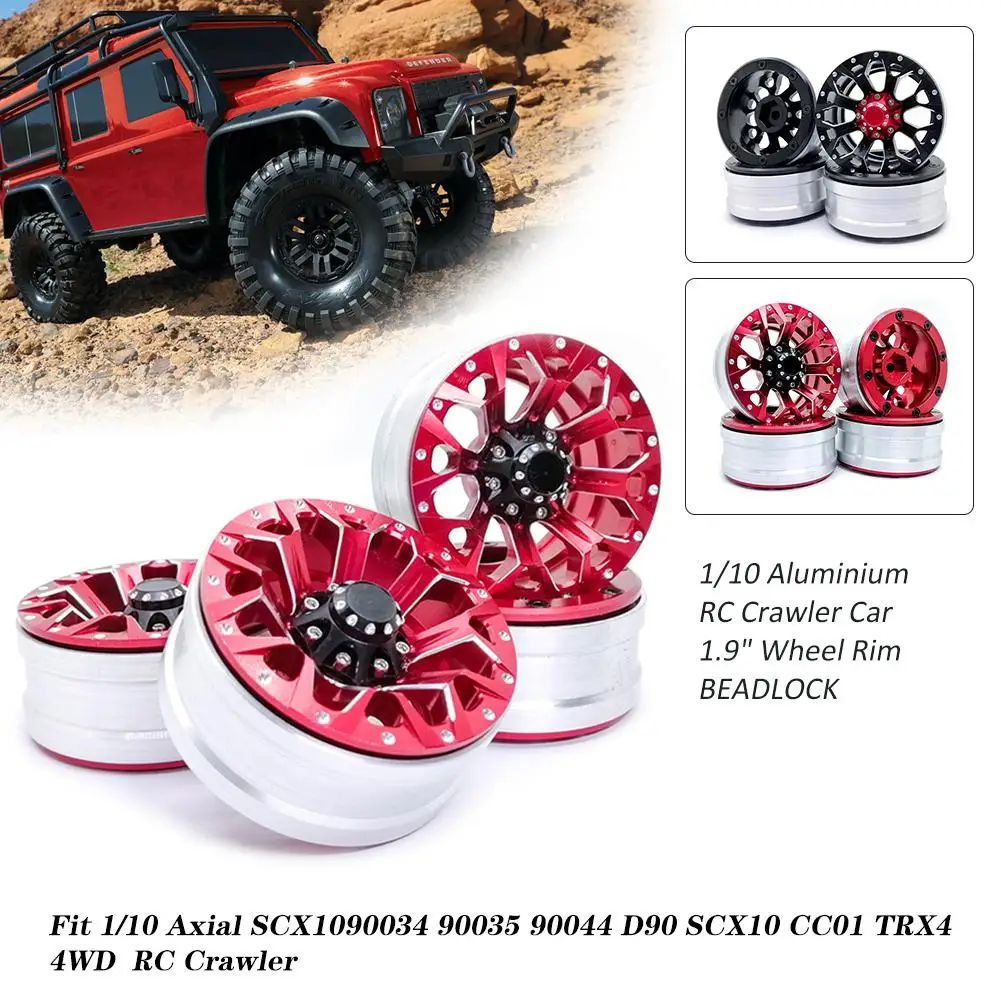 4PCS 1.9 Inch RC Rock Crawler Alloy Wheel Rim Beadlock for 1:10 Axial SCX10 90034 90035 90044 D90 4WD Traxxas TRX-4 RC Car Part
4PCS 1.9 Inch RC Rock Crawler Alloy Wheel Rim Beadlock for 1:10 Axial SCX10 90034 90035 90044 D90 4WD Traxxas TRX-4 RC Car Part