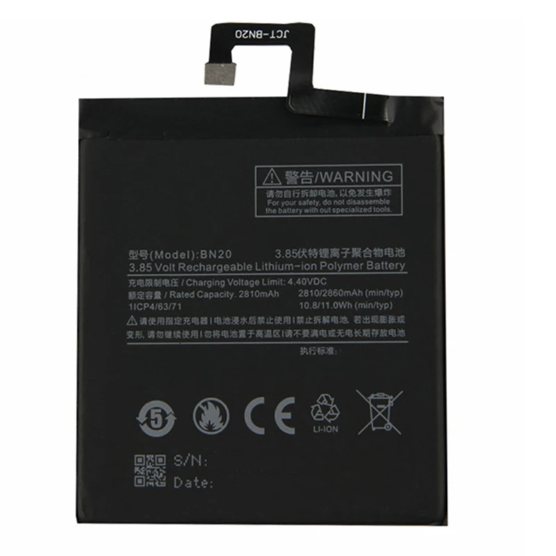 Rush Sale Limited Stock Retail 2860mAh BN20 New Replacement Battery For XIAOMI 5C High Quality
Rush Sale Limited Stock Retail 2860mAh BN20 New Replacement Battery For XIAOMI 5C High Quality
