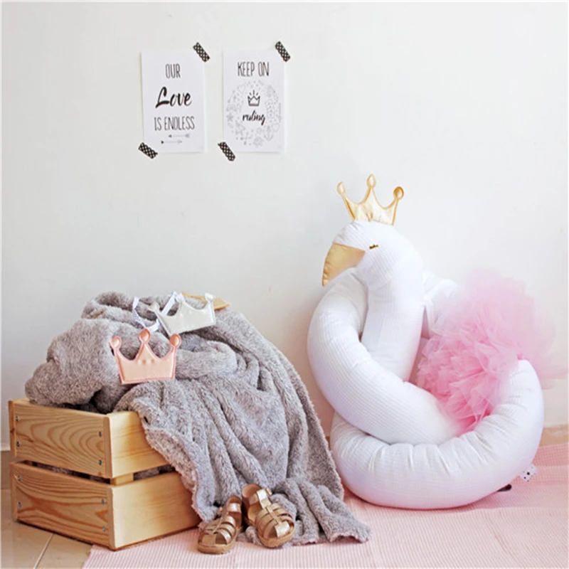 Baby Bed Bumper Cotton Cartoon Crown Swan Lace Bed Bumper Crib Cushion Newborn Bed Bumper Pillow Cot Protector Infant Room Decor
Baby Bed Bumper Cotton Cartoon Crown Swan Lace Bed Bumper Crib Cushion Newborn Bed Bumper Pillow Cot Protector Infant Room Decor