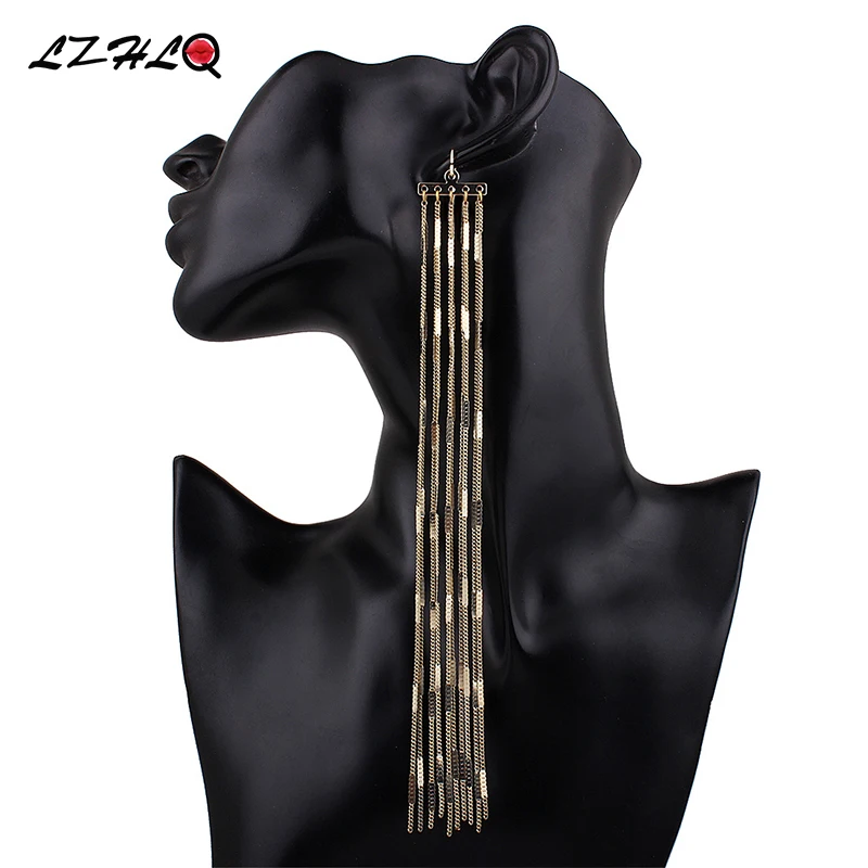 LZHLQ Vintage Maxi Dangle Earrings For Women Geometric Alloy Plated Long Tassel Earrings 2020 Fashion Jewelry Accessories
LZHLQ Vintage Maxi Dangle Earrings For Women Geometric Alloy Plated Long Tassel Earrings 2020 Fashion Jewelry Accessories