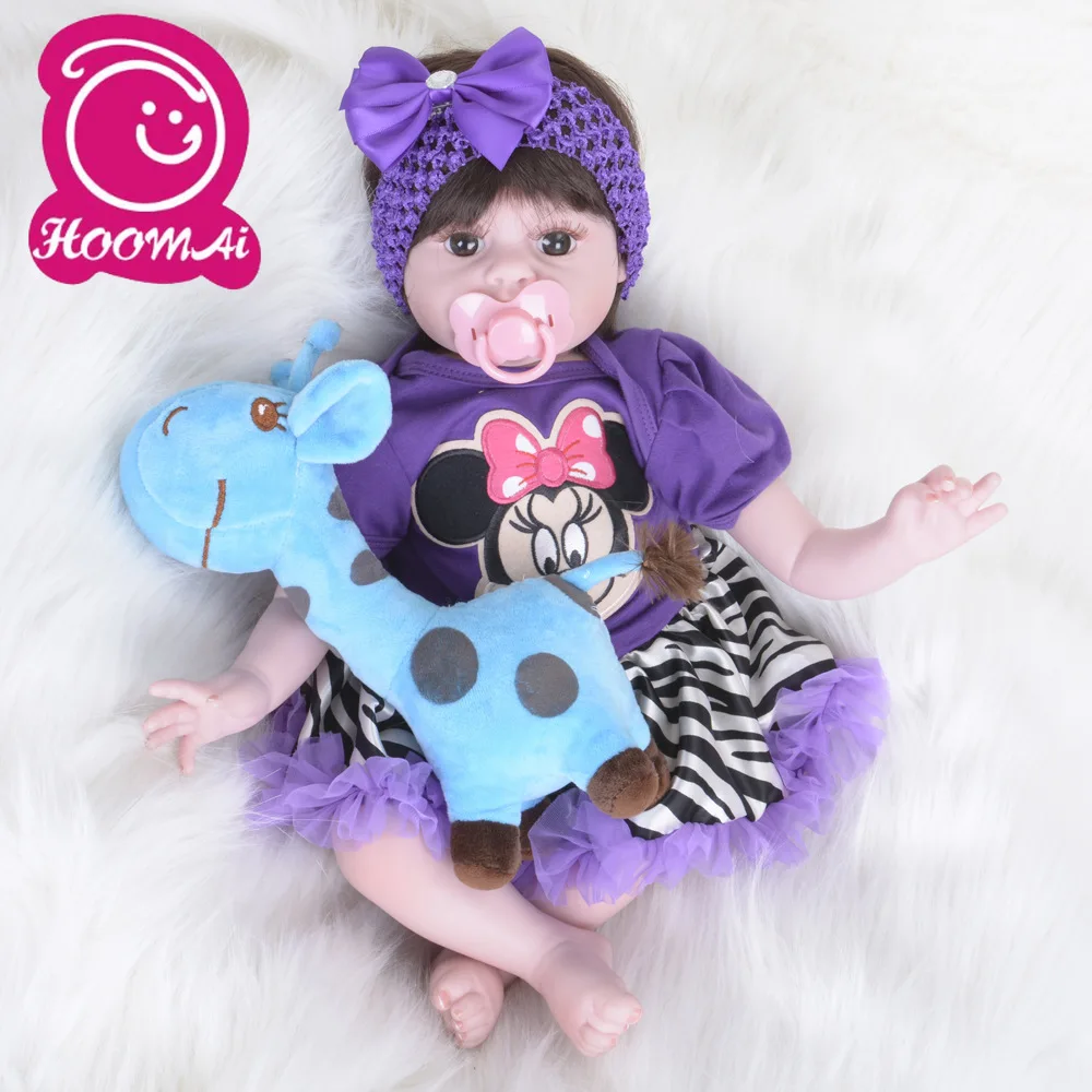 55CM Reborn Dolls Toys Soft PP Cotton Stuffed Reborn Baby Doll Handmade Lifelike Sleeping Baby Doll Baby Girl Birthday Gift
55CM Reborn Dolls Toys Soft PP Cotton Stuffed Reborn Baby Doll Handmade Lifelike Sleeping Baby Doll Baby Girl Birthday Gift