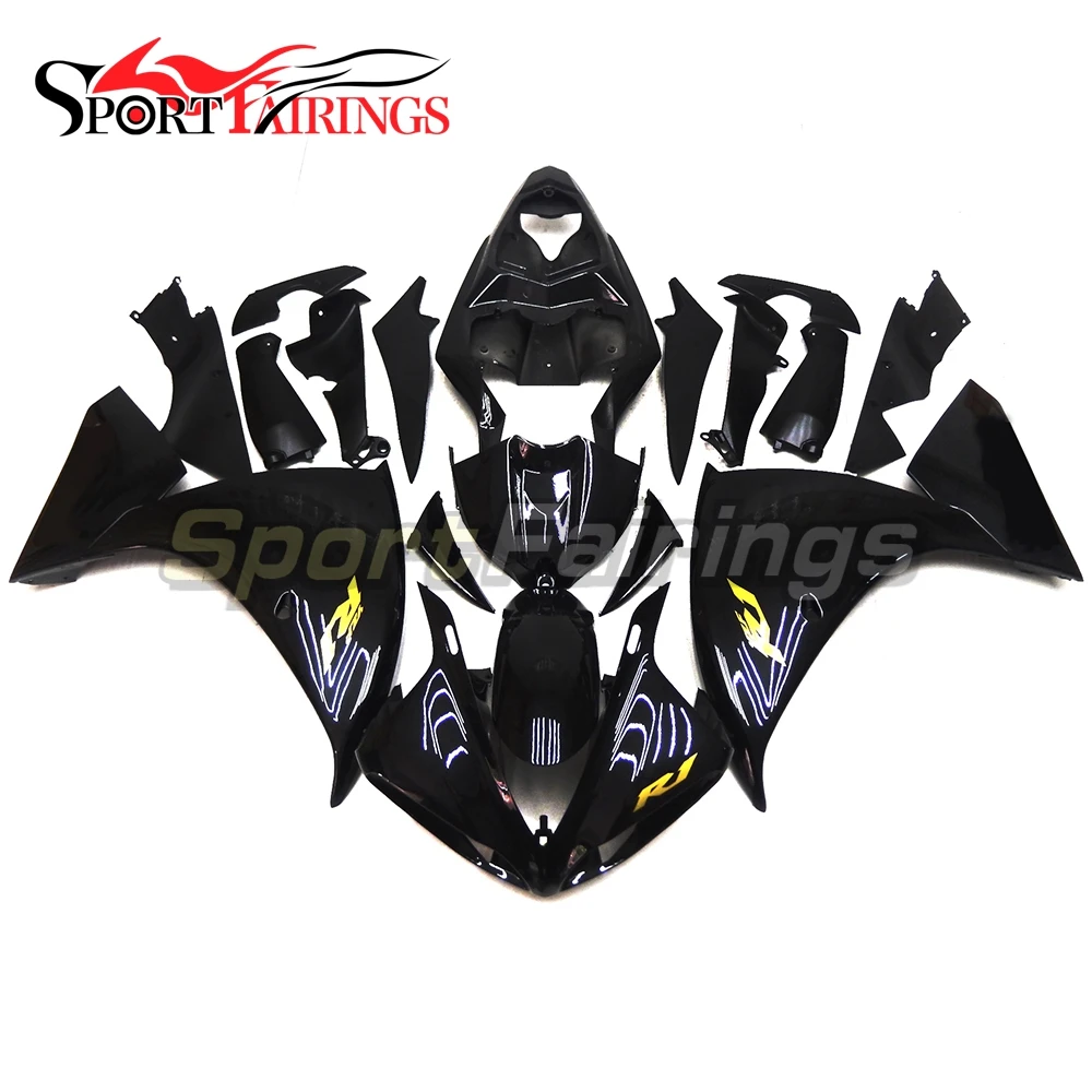 Обтекатели для Yamaha R1 09 От 10 до 11 лет 2009 2010 2011 инъекция ABS мотоцикла полный комплект обтекателей для кузова глянцевые черные золотые переводки
Обтекатели для Yamaha R1 09 От 10 до 11 лет 2009 2010 2011 инъекция ABS мотоцикла полный комплект обтекателей для кузова глянцевые черные золотые переводки