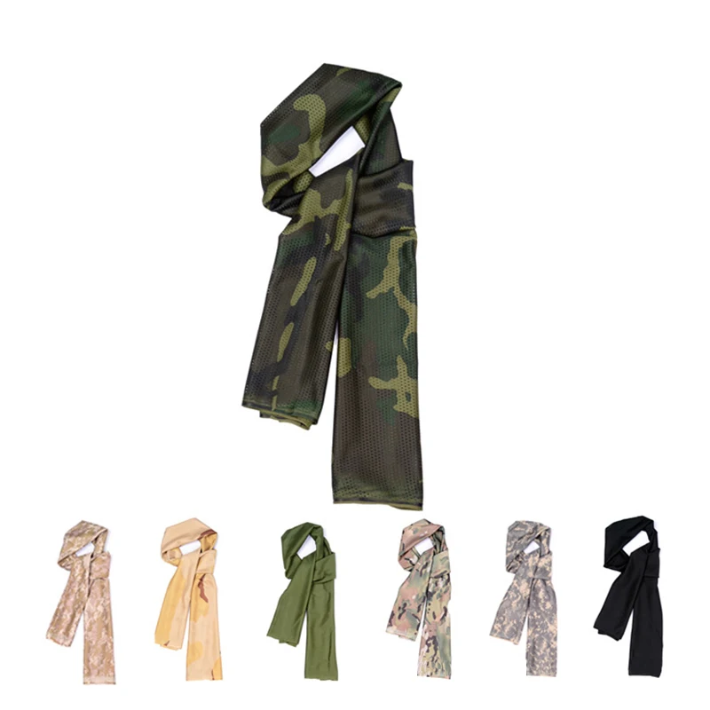 Hiking Scarf Camouflage scarves Outdoor Military Tactical Mesh Scarf camping Breathable Veil Cover Neckerchief Jungle Muffler
Hiking Scarf Camouflage scarves Outdoor Military Tactical Mesh Scarf camping Breathable Veil Cover Neckerchief Jungle Muffler