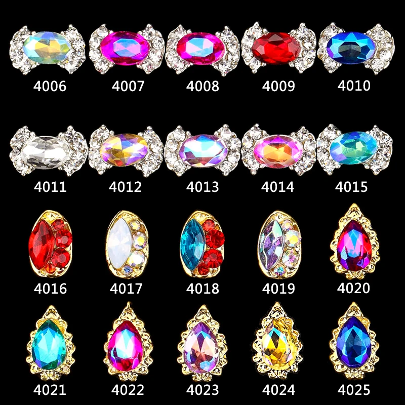 100Pcs New Tie/Teardrop Nail Rhinestones Gems 3d Gold Alloy Strass Nail Accessories DIY Charm Nail Jewelry Decorations 4006-4025
100Pcs New Tie/Teardrop Nail Rhinestones Gems 3d Gold Alloy Strass Nail Accessories DIY Charm Nail Jewelry Decorations 4006-4025