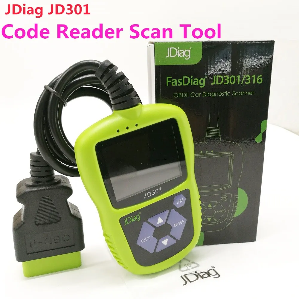 Top Quality JDiag JD301 OBD2 Scanner Automotive Engine Fault Code Reader CAN Diagnostic Scan Tool
Top Quality JDiag JD301 OBD2 Scanner Automotive Engine Fault Code Reader CAN Diagnostic Scan Tool