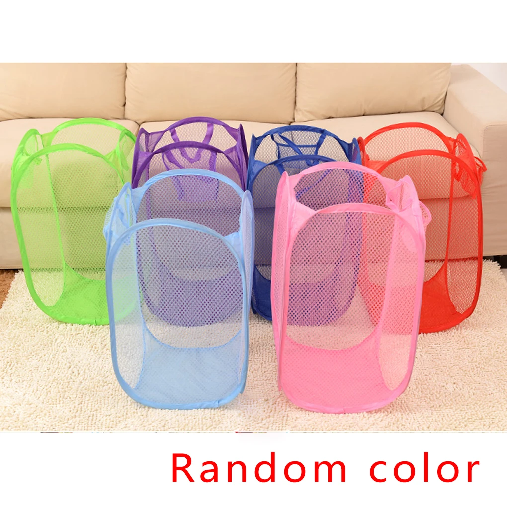 Sales promotion Mesh design Foldable Mesh Washing Basket Storage Basket Box For Toy Dirty Clothes breathable
Sales promotion Mesh design Foldable Mesh Washing Basket Storage Basket Box For Toy Dirty Clothes breathable