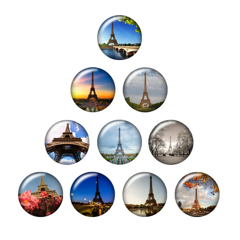 Модные Эйфелева башня интересные места 10 шт Смешанные 12 мм/18 мм круглые фото стеклянные кабошон кнопки для оснастки ювелирных изделий оптом
Модные Эйфелева башня интересные места 10 шт Смешанные 12 мм/18 мм круглые фото стеклянные кабошон кнопки для оснастки ювелирных изделий оптом