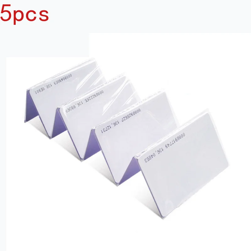OWGYML 5PCS RFID Tag 125KHz TK4100/T5577 copy and Readable ID Cards Proximity Fobs Access Control
OWGYML 5PCS RFID Tag 125KHz TK4100/T5577 copy and Readable ID Cards Proximity Fobs Access Control