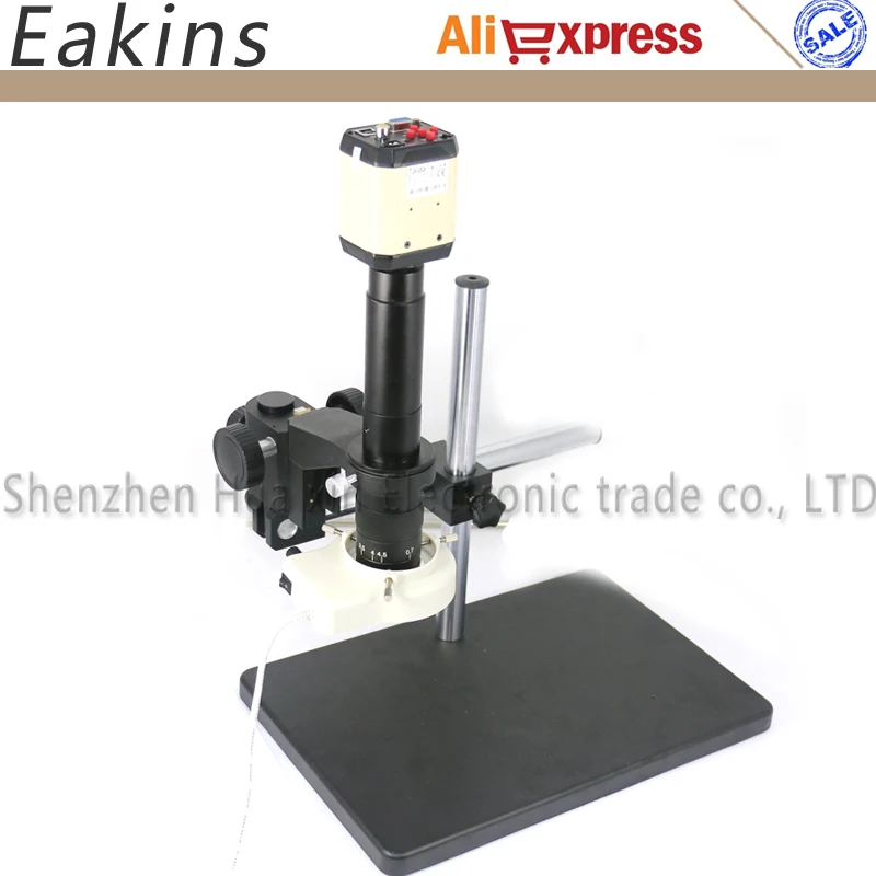 3in1 Industry Microscope CCD AV USB VGA Outputs+300X C-Mount Lens+56 LED Ring Light+Big Boom Stand Holder For Industry Lab
3in1 Industry Microscope CCD AV USB VGA Outputs+300X C-Mount Lens+56 LED Ring Light+Big Boom Stand Holder For Industry Lab