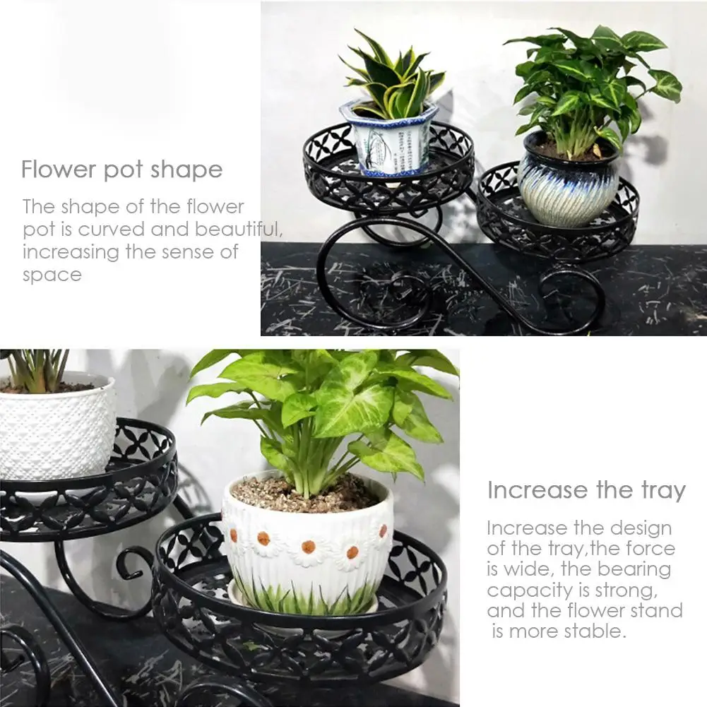 Simple Wrought Iron Flower Stand High And Low Succulent Plant Pot Rack Living Room Balcony Floor Plant Stand
Simple Wrought Iron Flower Stand High And Low Succulent Plant Pot Rack Living Room Balcony Floor Plant Stand