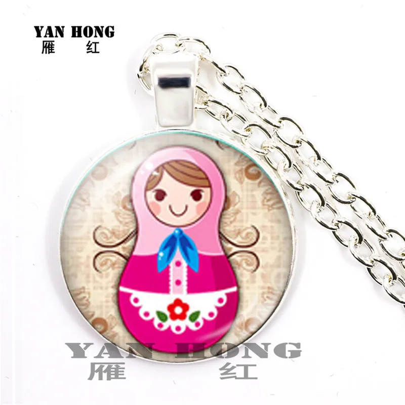 Russian doll refrigerator magnet Babushka nested doll cartoon doll 1 glass necklace sweater Pendant
Russian doll refrigerator magnet Babushka nested doll cartoon doll 1 glass necklace sweater Pendant
