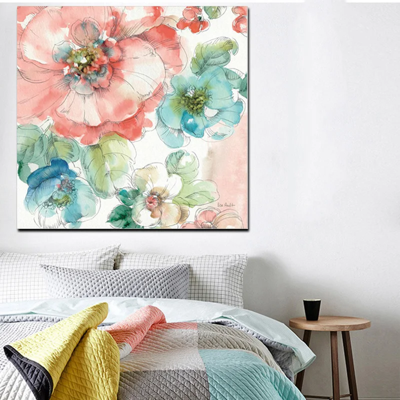 Abstract Watercolor Flowers Wall Art Colorful Hand Painting Poppy Flowers Print Poster on Canvas for Living Room Home Decor Gift
Abstract Watercolor Flowers Wall Art Colorful Hand Painting Poppy Flowers Print Poster on Canvas for Living Room Home Decor Gift