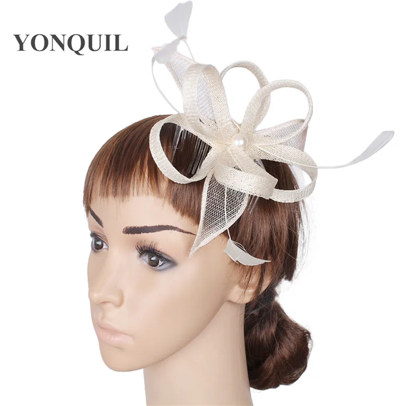Fascinator Headwear Sinamay Trim with Feather Adorned Hair Accessories for Party Headpiece Wedding Hairstyle 21 Colors Available
Fascinator Headwear Sinamay Trim with Feather Adorned Hair Accessories for Party Headpiece Wedding Hairstyle 21 Colors Available