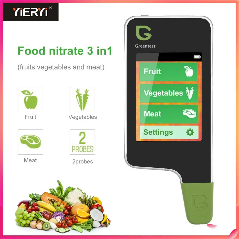 GREENTEST 1 Высокоточный цифровой пищевой нитратный тестер для фруктов фермеров