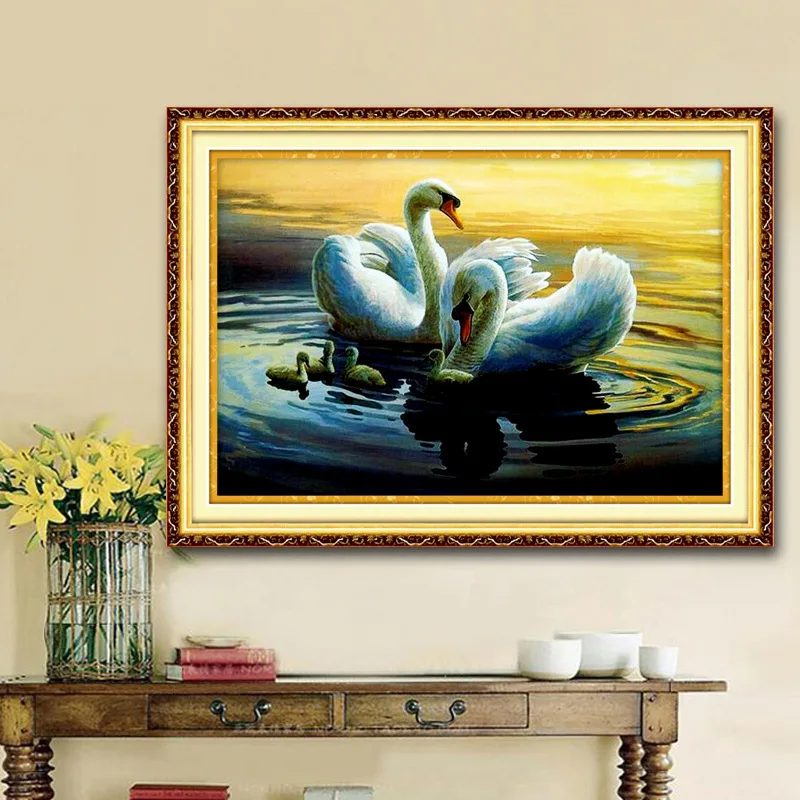 Needlework DIY Cross stitch,kit For Embroidery set,love lake bird Swan couple animal pattern Count Cross-Stitch kit wedding
Needlework DIY Cross stitch,kit For Embroidery set,love lake bird Swan couple animal pattern Count Cross-Stitch kit wedding
