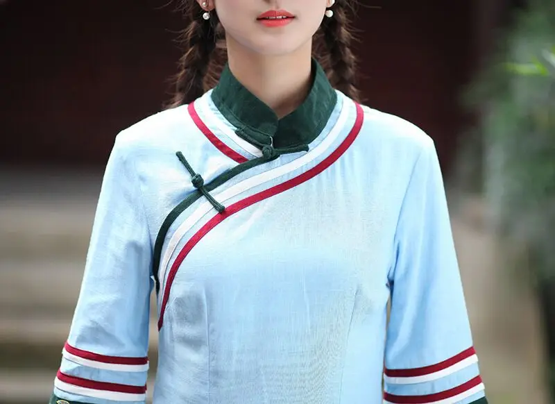 New Arrival Women's Cotton Linen Shirt top Chinese Classic Style Ladies Blouse Mujer Camisa Size S M L XL XXL XXXL 2619
New Arrival Women's Cotton Linen Shirt top Chinese Classic Style Ladies Blouse Mujer Camisa Size S M L XL XXL XXXL 2619