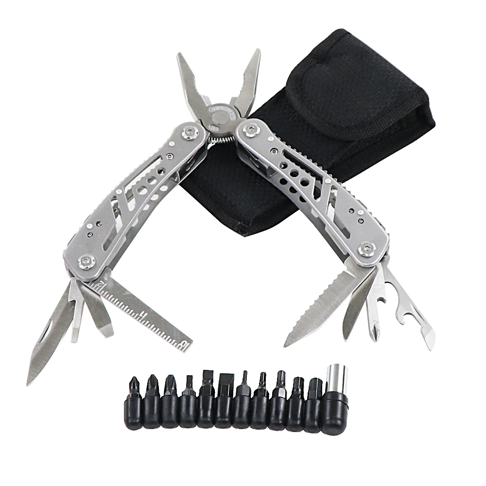 WHDZ Outdoor 24 in1 Multitool Folding Pocket Hiking Camping Knives Survival Plier Scissors Screwdriver knife Hand Tool Kit
WHDZ Outdoor 24 in1 Multitool Folding Pocket Hiking Camping Knives Survival Plier Scissors Screwdriver knife Hand Tool Kit
