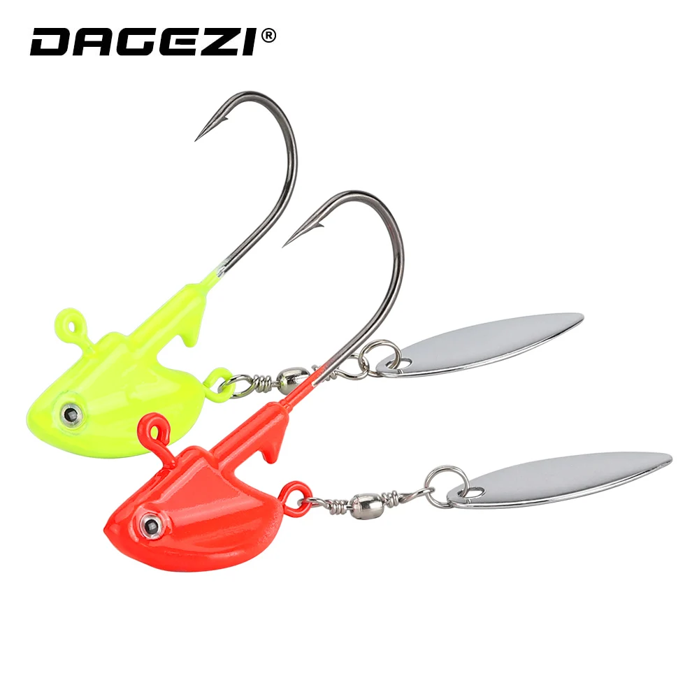 DAGEZI 1 шт., свинцовая головка, крючок 6 г/10 г/14 г, искусственная блесна, приманка, гранитный крючок, мягкая искусственная Рыболовная Снасть
DAGEZI 1 шт., свинцовая головка, крючок 6 г/10 г/14 г, искусственная блесна, приманка, гранитный крючок, мягкая искусственная Рыболовная Снасть