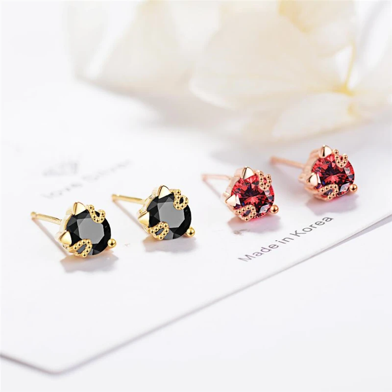 Sole Memory Crystal Cat Simple Cute Mini Sweet Romantic Silver Color Fashion Female Stud Earrings SEA537
Sole Memory Crystal Cat Simple Cute Mini Sweet Romantic Silver Color Fashion Female Stud Earrings SEA537