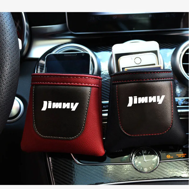 Clip on Air Outlet Car Air Vent Stow Tidy Storage Pu Leather Bag Coin Bag Case Car Phone Holder For Suzuki Jimny
Clip on Air Outlet Car Air Vent Stow Tidy Storage Pu Leather Bag Coin Bag Case Car Phone Holder For Suzuki Jimny