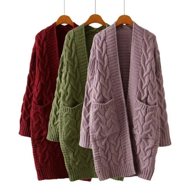 Autumn Winter New Women Sweater Women Cardigan Thick Coat European Style Long Overcoat Long Sleeve Warm Knitted
Autumn Winter New Women Sweater Women Cardigan Thick Coat European Style Long Overcoat Long Sleeve Warm Knitted