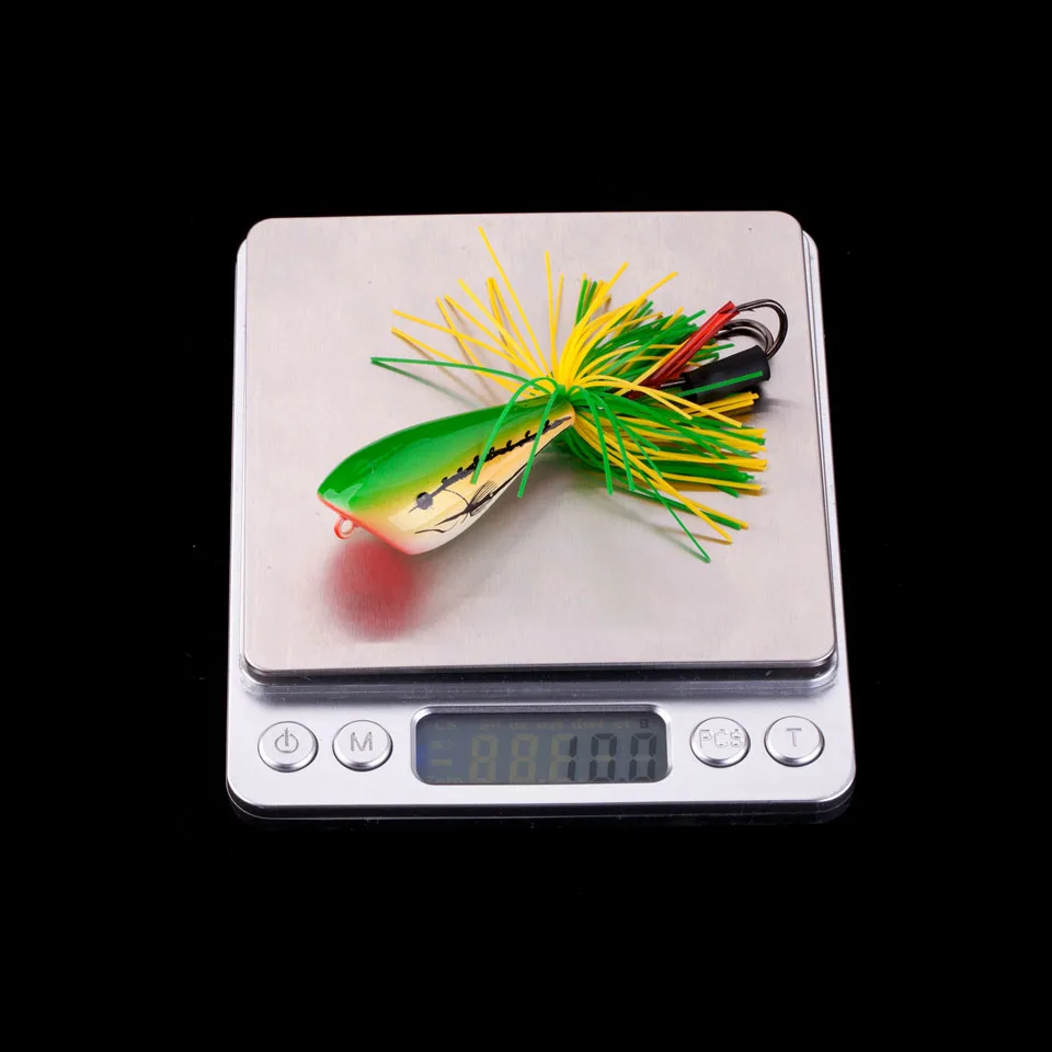 WALK FISH 1PCS Frog Lure 90mm/10g Hard Bass Bait Snakehead Lure Topwater Simulation Popper Frog Fishing Lures Fishing Tackle
WALK FISH 1PCS Frog Lure 90mm/10g Hard Bass Bait Snakehead Lure Topwater Simulation Popper Frog Fishing Lures Fishing Tackle