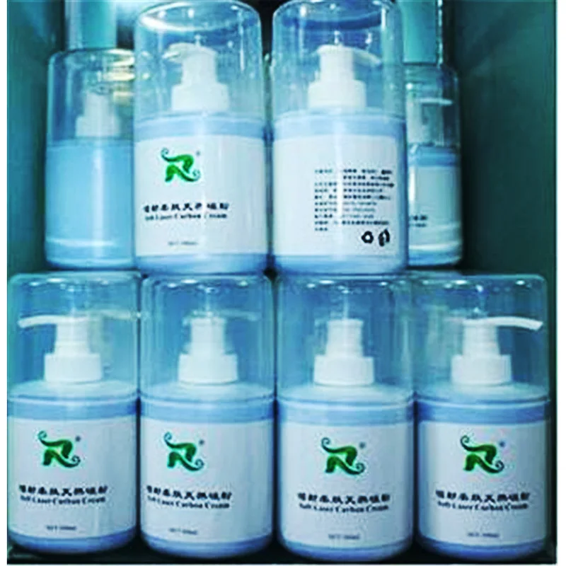 300ml Soft Laser Carbon Cream Gel For ND Yag Laser Skin Rejuvenation Treatment Active Carbon Cream Slimming Machine
300ml Soft Laser Carbon Cream Gel For ND Yag Laser Skin Rejuvenation Treatment Active Carbon Cream Slimming Machine