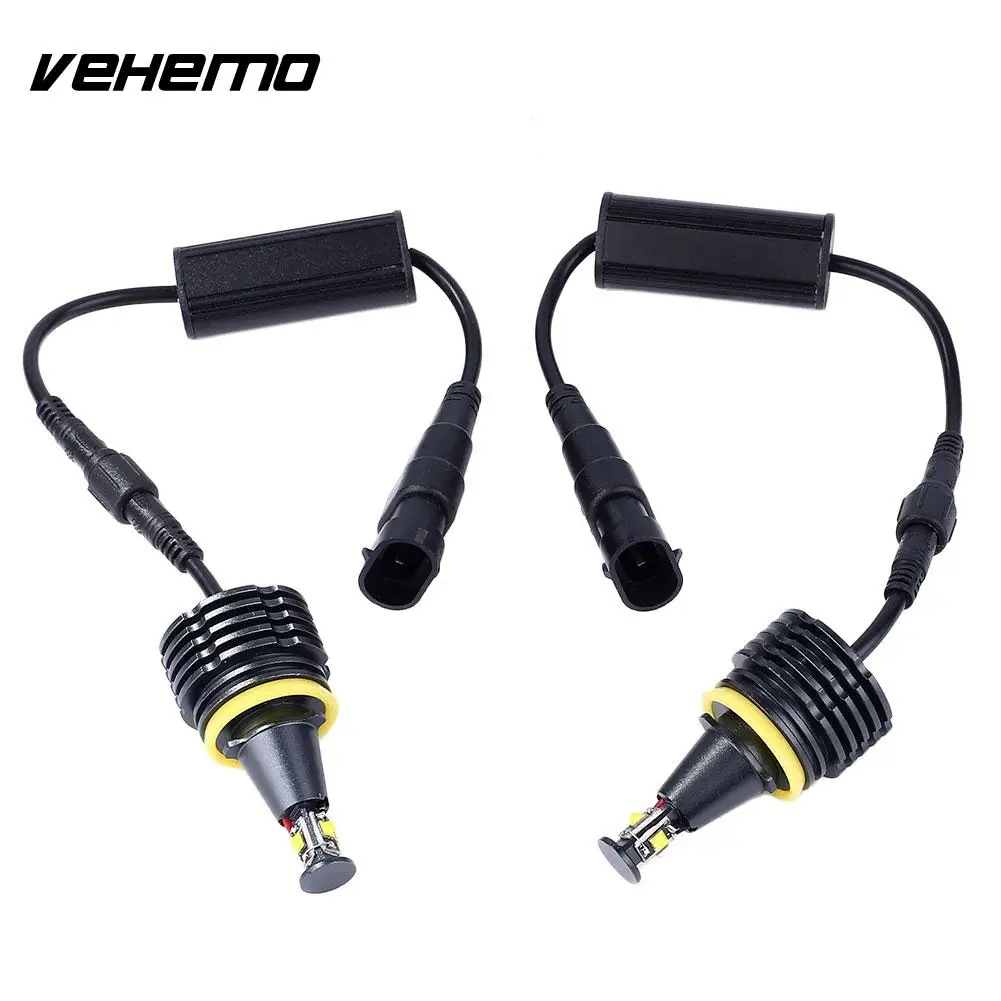 Vehemo 2PCS DC 12V Car LED Angel Eye Marker Light Headlight For BMW E92 Accessories 40W
Vehemo 2PCS DC 12V Car LED Angel Eye Marker Light Headlight For BMW E92 Accessories 40W