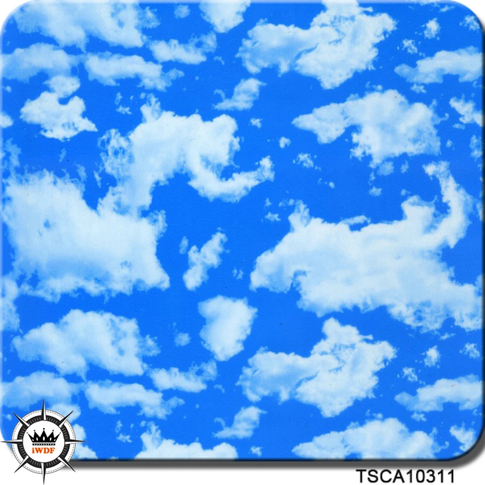 WDF10311 10 square Width 1m Blue sky and white clouds hydro graphic printing film
WDF10311 10 square Width 1m Blue sky and white clouds hydro graphic printing film
