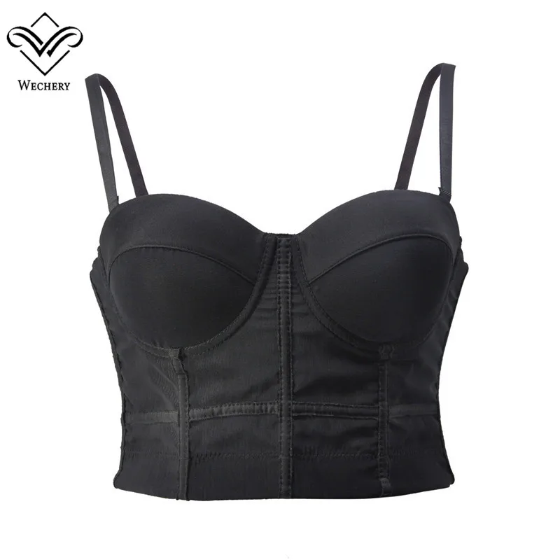Wechery Summer Corsets Gothic Steam Punk Overbust Bustier Sexy Solid Bra Women's Fashion Slimming Tops Black Red White
Wechery Summer Corsets Gothic Steam Punk Overbust Bustier Sexy Solid Bra Women's Fashion Slimming Tops Black Red White