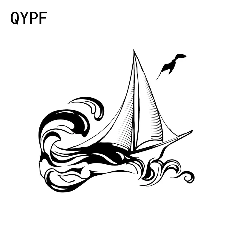 QYPF 14.4*13.2CM Interesting Sailing Ocean Decor Car Sticker High Quality Silhouette Vinyl Accessories C16-1091
QYPF 14.4*13.2CM Interesting Sailing Ocean Decor Car Sticker High Quality Silhouette Vinyl Accessories C16-1091
