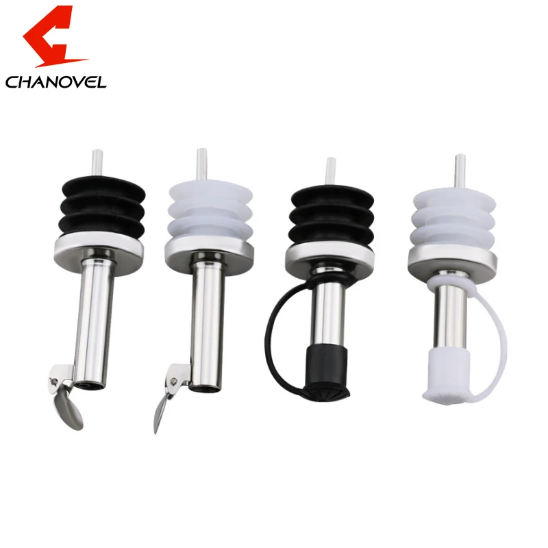 CHANOVEL 2 шт. нержавеющая сталь бутылка для ликера Pour Pourer Cap диспенсер вина с крышкой