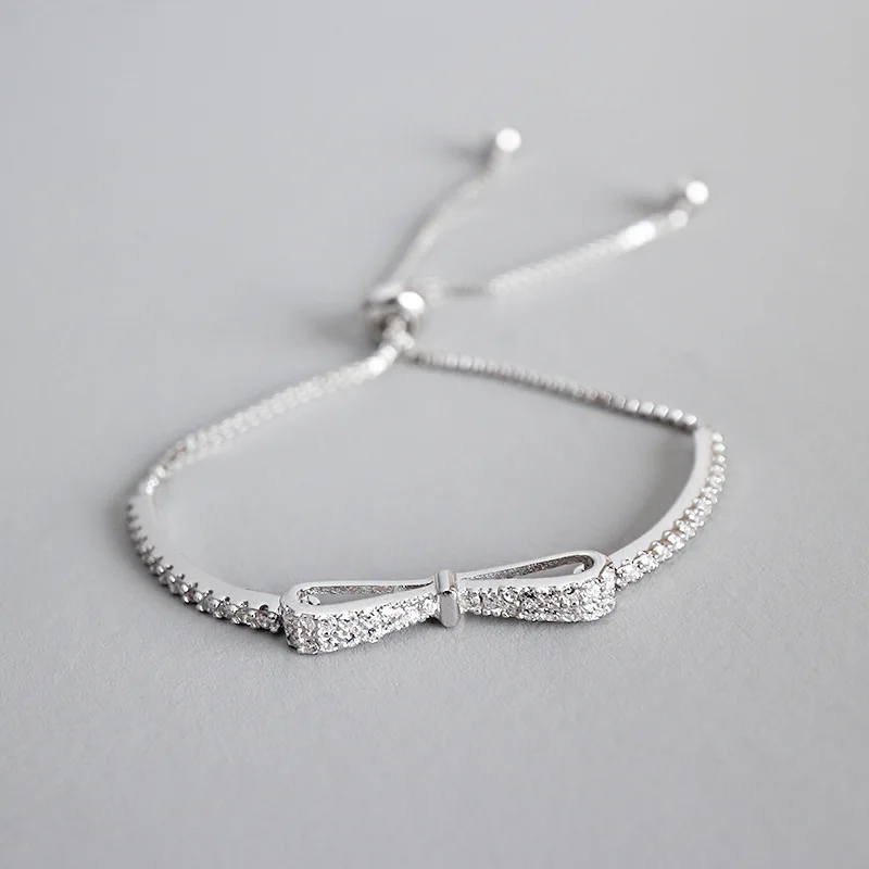 100% 925 sterling silver adjustable bracelets for women, elegant full crystal bowknot bracelet bangle wedding gifts jewelry
100% 925 sterling silver adjustable bracelets for women, elegant full crystal bowknot bracelet bangle wedding gifts jewelry
