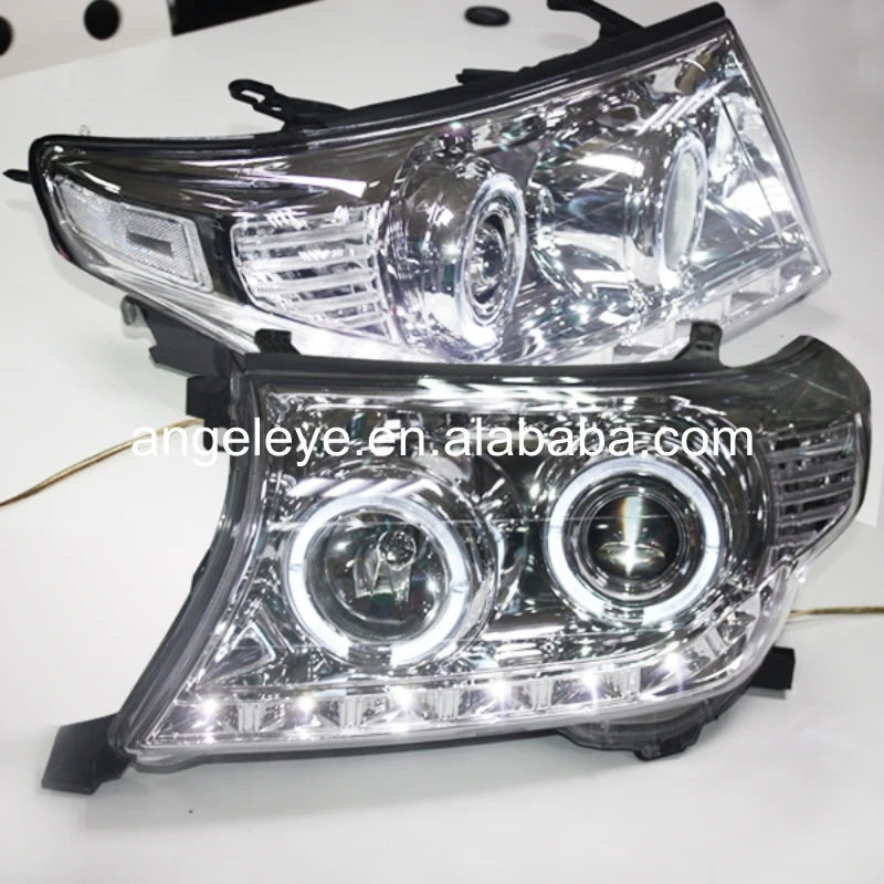 2008-2011 год для Land Cruiser для FJ200 с Ангельские глазки светодиодный Head Lamp ХРОМ КОРПУС LF
2008-2011 год для Land Cruiser для FJ200 с Ангельские глазки светодиодный Head Lamp ХРОМ КОРПУС LF
