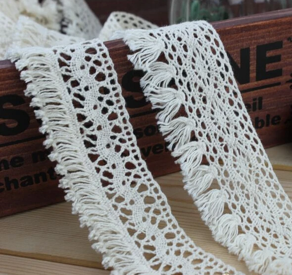Hot! 10yards/lot 3.8cm 1-1/2inch Handmade DIY accessories cotton lace tassel trim cotton fringe tassels free shipping
Hot! 10yards/lot 3.8cm 1-1/2inch Handmade DIY accessories cotton lace tassel trim cotton fringe tassels free shipping