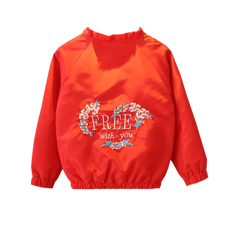 2019 New Spring Autumn Girls Windbreaker Coat Baby Kids Flower Embroidery Outwear Baby Kids Coats Jacket Clothing
2019 New Spring Autumn Girls Windbreaker Coat Baby Kids Flower Embroidery Outwear Baby Kids Coats Jacket Clothing
