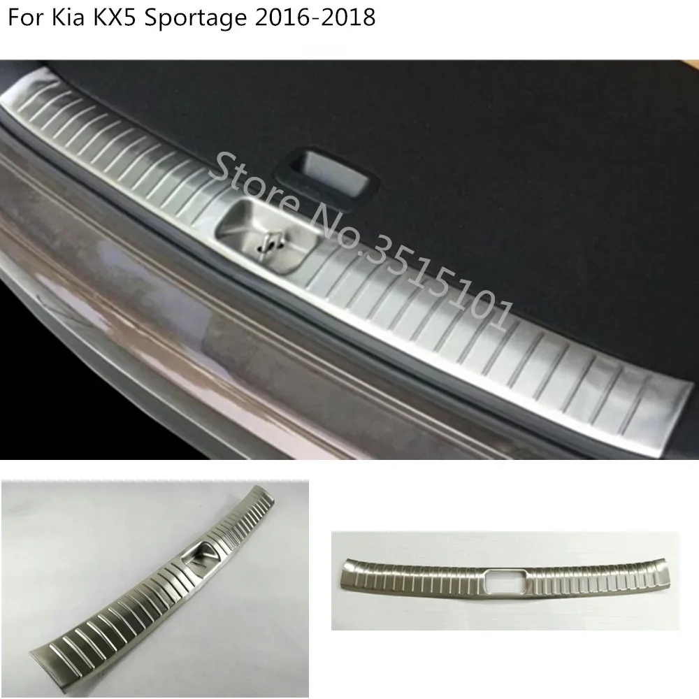 Car Stainless Steel Inner Interior Rear Back Bumper Trim Plate Trunk Frame Threshold For Kia KX5 Sportage 2016 2017 2018
Car Stainless Steel Inner Interior Rear Back Bumper Trim Plate Trunk Frame Threshold For Kia KX5 Sportage 2016 2017 2018