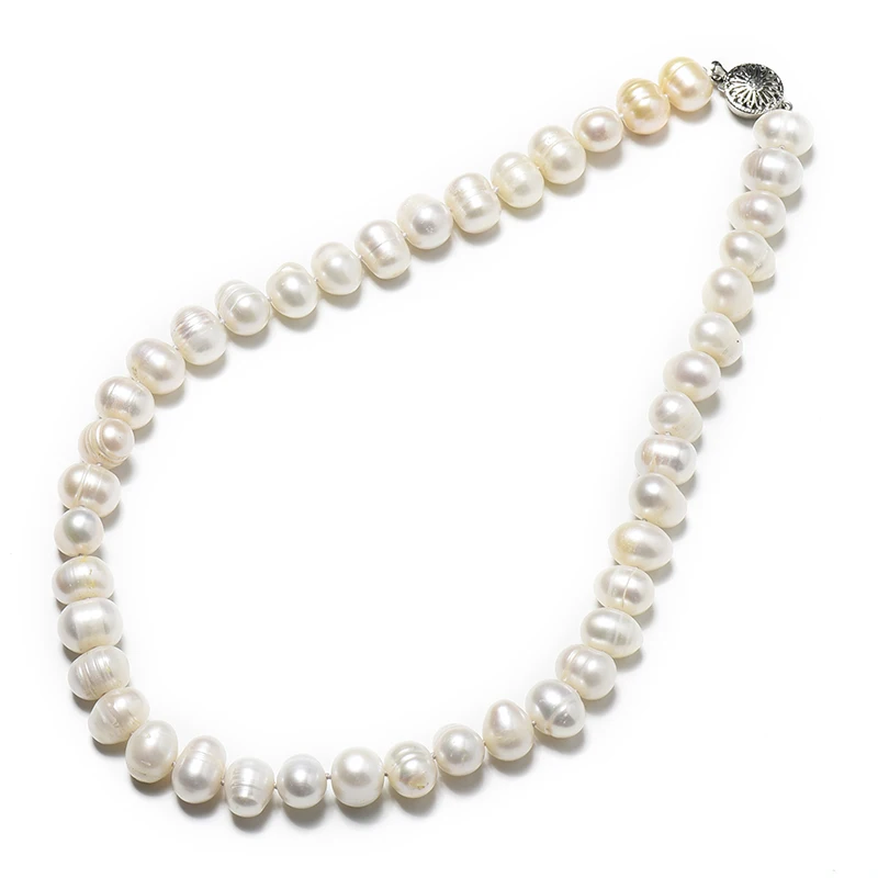 11-12 mm Plump Freshwater Natural pearl Necklace with Natural white and Elliptical customized Beads
11-12 mm Plump Freshwater Natural pearl Necklace with Natural white and Elliptical customized Beads