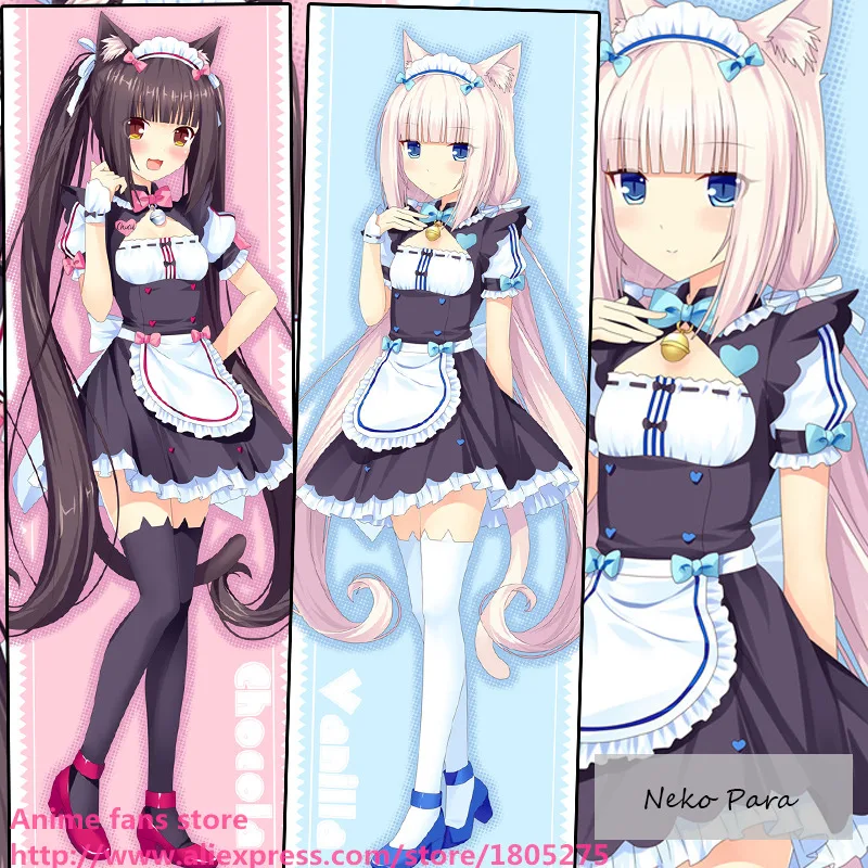 Милый чехол в стиле японского аниме Neko Para Chocola & Vanilla Cute maid Наволочка Чехол для подушки, декоративный обнимающий постельные принадлежности для тела
Милый чехол в стиле японского аниме Neko Para Chocola & Vanilla Cute maid Наволочка Чехол для подушки, декоративный обнимающий постельные принадлежности для тела