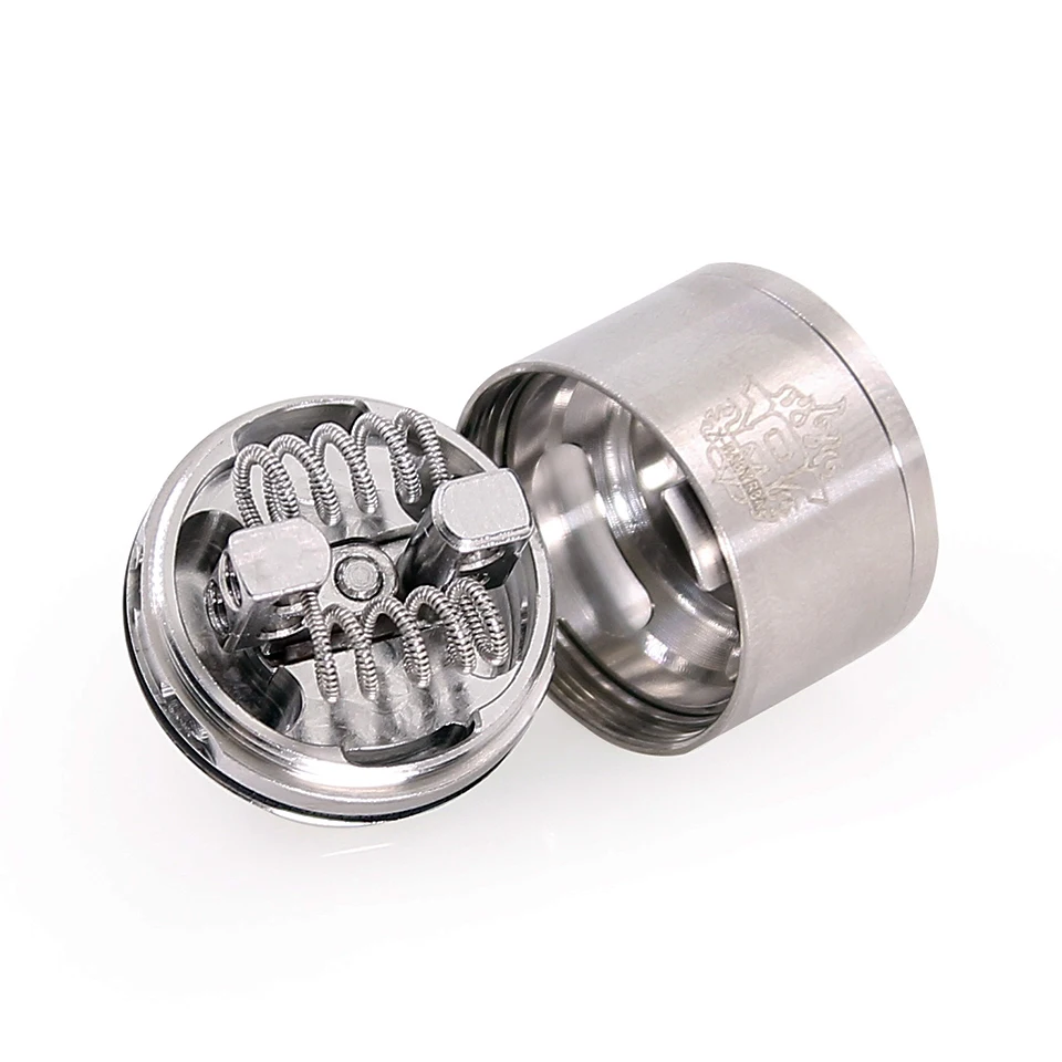 Оригинальная электронная сигарета SMOK TFV8 X-BABY RBA Dual Core DIY Ом подходит для 4 мл |