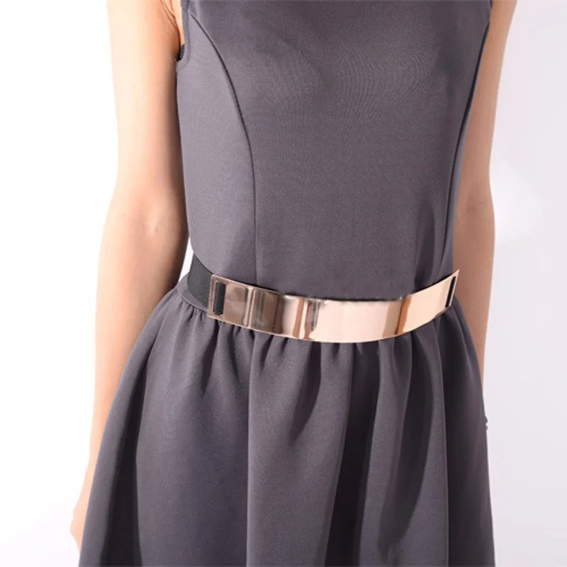 1 pcs Elastic Mirror Metal Waist Belt Metallic Bling Metal Gold Plate Wide Obi Band Hot Accessory
1 pcs Elastic Mirror Metal Waist Belt Metallic Bling Metal Gold Plate Wide Obi Band Hot Accessory