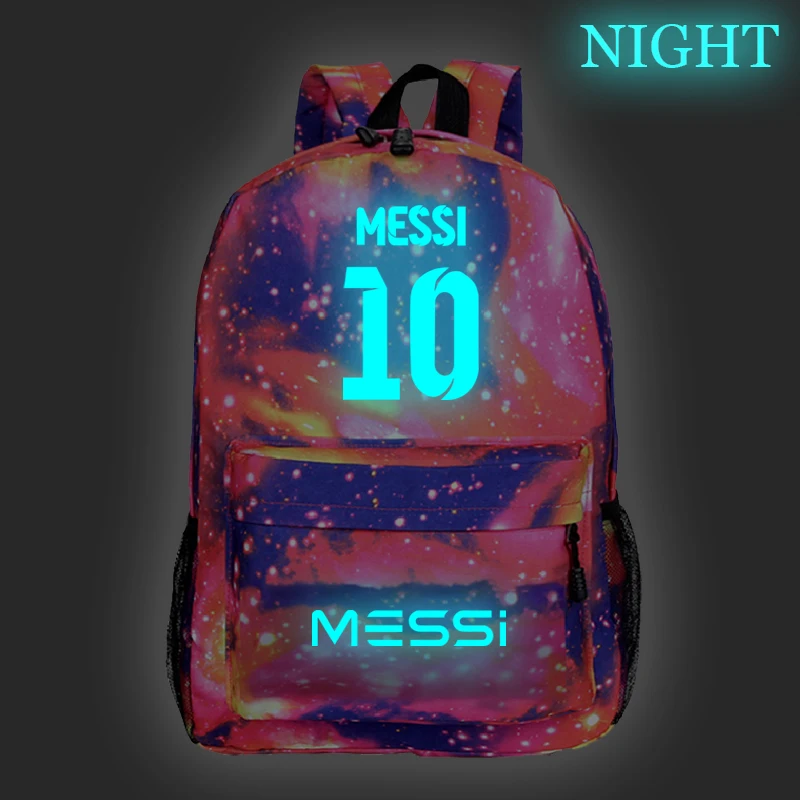 hot sale Messi 10 Luminous backpack Students Boys Girls school Bags Casual Messi printing knapsack
hot sale Messi 10 Luminous backpack Students Boys Girls school Bags Casual Messi printing knapsack