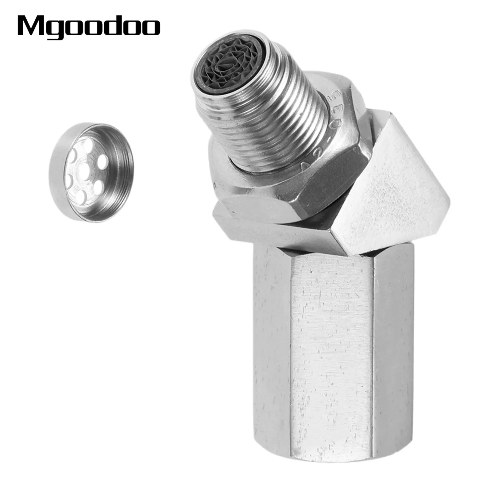 135 Degree O2 Oxygen Sensor Spacer Engine Light CEL Check Bung Mini Catalytic Converter CEL Eliminator Car Accessories
135 Degree O2 Oxygen Sensor Spacer Engine Light CEL Check Bung Mini Catalytic Converter CEL Eliminator Car Accessories