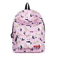 CH1505D4 107 новинка модный Школьный рюкзак милый с принтом панды
