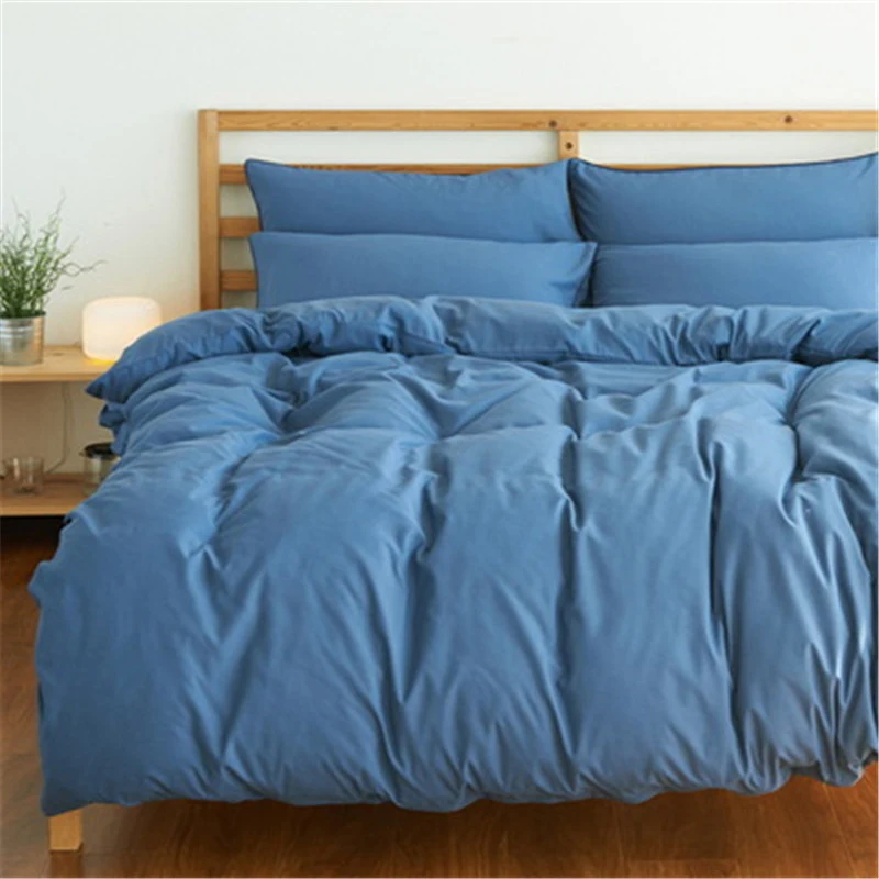 Winter and Autumn Cotton Fabric of Pure Color Bedding Kit 3/4pcs, Pillowcases, Sheets, Suitable for Single / Double Bed
Winter and Autumn Cotton Fabric of Pure Color Bedding Kit 3/4pcs, Pillowcases, Sheets, Suitable for Single / Double Bed
