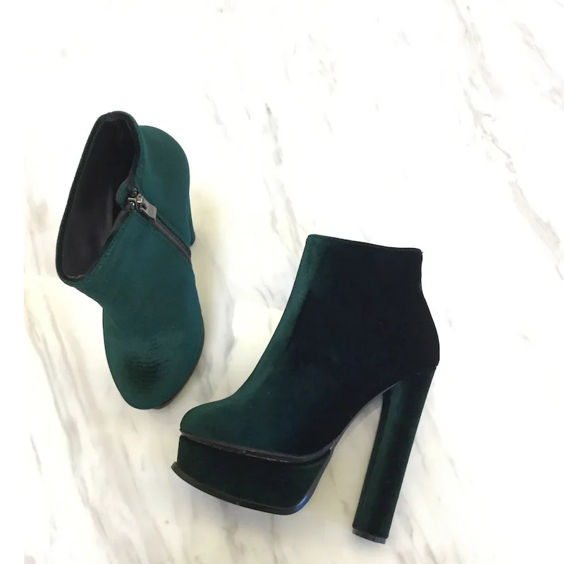 fashion woman super high platform Winter ankle Boots Women Round Toe Suede chunky High Heel platform Boots Women custom make
fashion woman super high platform Winter ankle Boots Women Round Toe Suede chunky High Heel platform Boots Women custom make